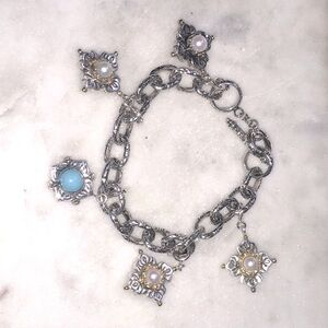 925 Link Bracelet/Charms